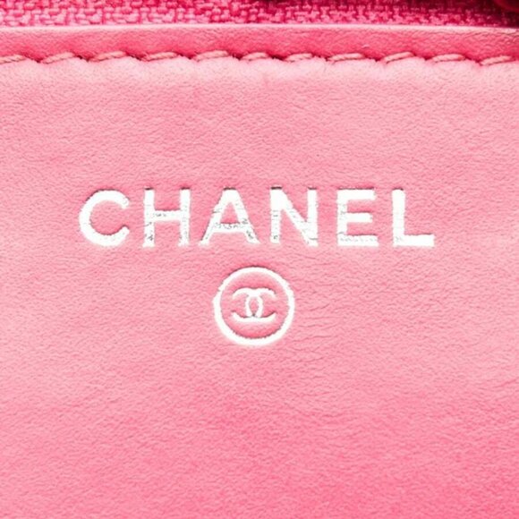Chanel Pink Quilted Patent Leather Classic WOC Clutch Bag - Picture 7 of 12